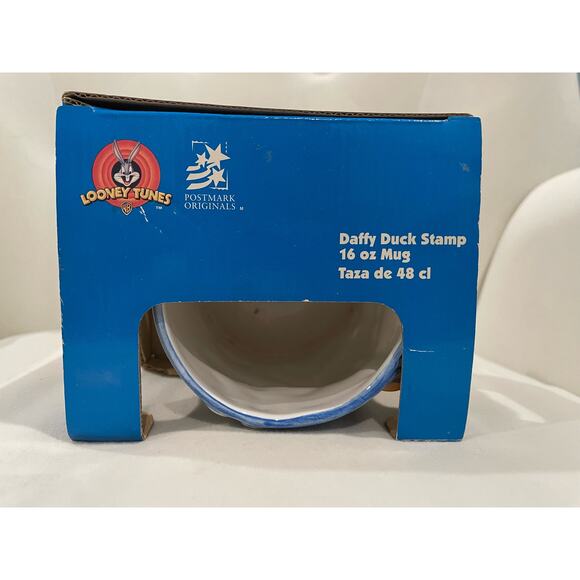 Looney Tunes Vintage Stamp Collection Daffy Duck 16 oz mug‎ 1999 - Picture 3 of 6